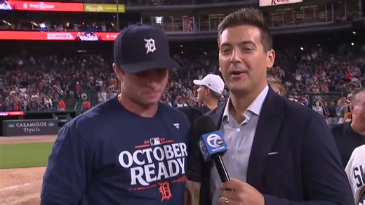 INTERVIEW: Colt Keith "expected" the Tigers to make playoffs back in spring training. "This is the best team I've ever been on," Keith said. "It's been amazing." | Brad Galli WXYZ
