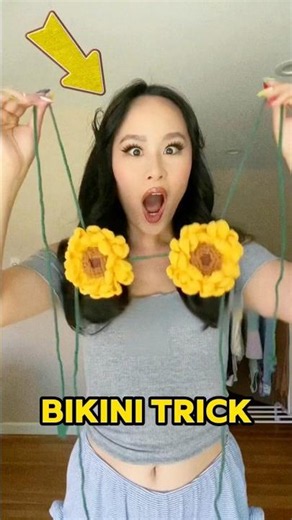 Every Girl Should Know This Adjustable Triangle Bikini Hack #bikini #hacks