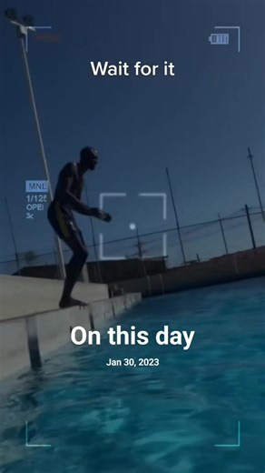 Treading water is the