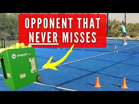 How to use a BALL MACHINE to train!