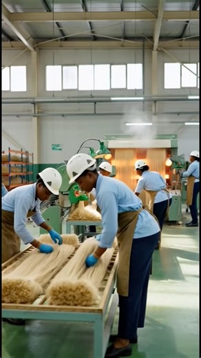 Very innovative mattress foam production #youtubeshorts #mattress ess