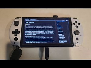 TDP Controls Setup Guide on ChimeraOS