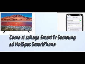 How to Connect Samsung Smart TV to Smartphone Hotspot