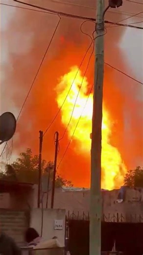 Incendio y explosión en Merlo: depósito de garrafas en Mariano Acosta dejó heridos y evacuados