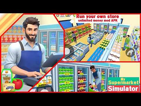 My Supermarket Simulator 3D Tips & Tricks | Android Gameplay Mod APK | Run your own store | Guide!