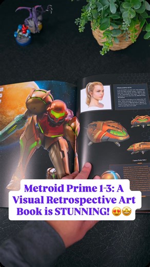 Raymond Strazdas on Instagram: "If you love Metroid Prime, you HAVE to see this! 😱⁣ ⁣ This is the new official Metroid Prime 1–3: A Visual Retrospective art book — and it’s absolutely gorgeous. Every page is packed with stunning artwork, unseen concept designs and decades worth of Metroid history brought to life by Retro Studios and Nintendo. This is easily one of the most beautiful gaming books ever made. Which Metroid Prime game is your favorite? ✨⁣ ⁣ #metroidprime #nintendo #retrostudios #sa