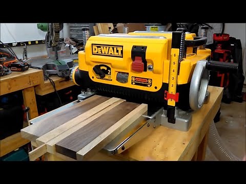 DeWalt DW735 13" Thickness Planer Review
