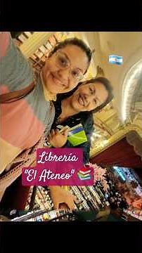 Librería "El Ateneo" 📚 ¡Espectacular! #amorporloslibros #turismoargentina #buenosaires