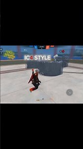 IC4 STYLE 🦿 #freefire #ff