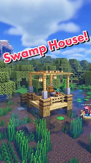 Unique Swamp House Ideas for Minecraft Builders