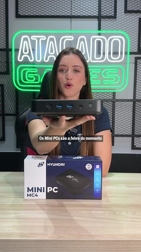 Mini PC Hyundai - Compacto e Potente | Intel Celeron N4020