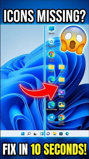 This Pc icon not showing on desktop #shorts