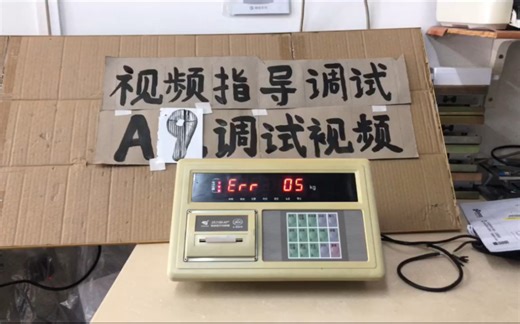 TG 地磅报错ERR05或报错ERR03