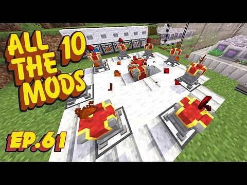 Mystical Agriculture Seed Automation in ATM10 All the Mods 10 Minecraft Mod Pack