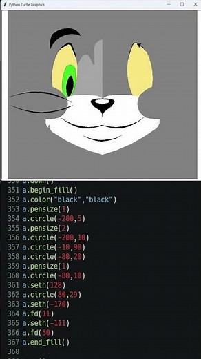 Creating a Tom Graphic Using Python