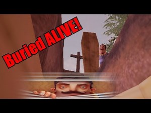 Buried Alive | Hello Neighbor Alpha 1 COMPLETE, FULL ENDING!