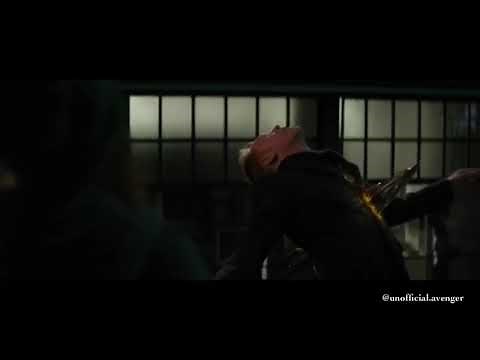 Vision gets stabbed - Infinity War