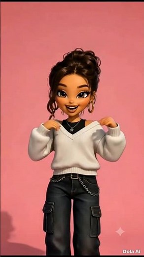 Dance 💃 to a French song 🎶 #dance #bratzdollchallenge #cute