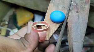 How to make with ring copper wire ! Copper ring making ! Handmade jewellery #reelsfypシ #reelsviral #sale #reels #viral | Swapan Goldsmith