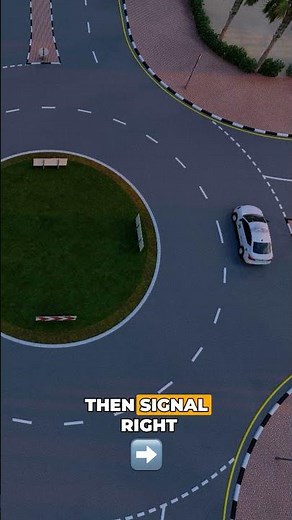 How to Master Roundabouts! #shorts #driving #roundabout #drivingtips #belhasadrivingcenter