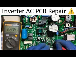 Inverter AC PCB Repair Full Guide 🔧 | Voltage Check ✅ IC Testing 🧪 IPM Module & Faults Explained ⚠️