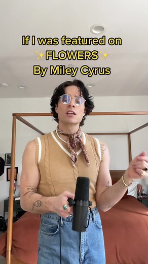 Featured on Flowers by Miley Cyrus - Male Version Cover