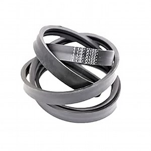 LTACOOL Lawn Mower Deck Belt with 2 Bands 1 1/8" x 123" Compatible with Kubota K5647-34710 K5647-34711 K5647-34712 ZD326 and ZD331 with 60" Deck