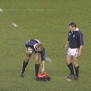 27K views · 268 reactions | Kicking tee delivery  Watch to see how the tee will be delivered tomorrow night in our full 'live' replay of Scotland v Wales in the 1999 Five Nations   Scottish Rugby Facebook & YouTube  Fri 10 Apr, 7pm | Scottish Rugby | Facebook