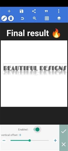 PixelLab Text Glow Effect in 60 Seconds #pixellab #graphicdesign #shorts