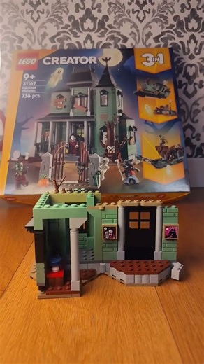 lego Haunted Mansion budiling pt 3/6