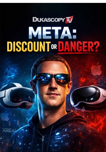 Meta is the king of social media, but its $135B AI spending spree is making investors flinch. With new competition from Apple and Samsung, is the stock a discount or a trap? 📉🤖 #MetaStock #MarkZuckerberg #AI #MetaQuest #Dukascopy