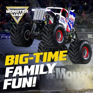 Monster Jam is fun for the whole family! Witness massive stunts, jaw-dropping skills and fierce head-to-head battles live. | Monster Jam