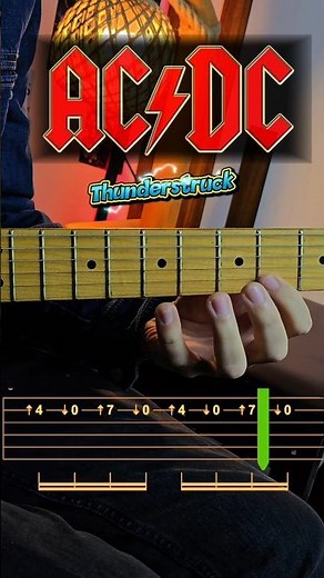 AC/DC Thunderstruck guitar tab