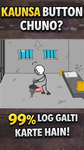 This Henry Stickman FAIL Was Unexpected 😱😂 #games #short