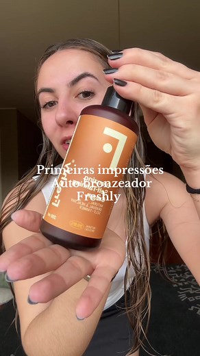 Auto bronzeador Freshly: Primeira impressão e teste
