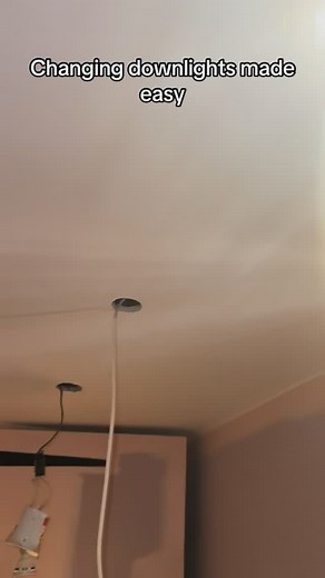 OM Electrical on Instagram: "Changing Downlights’s made easy #sparky #howto #install #reel #viral #electrican #apprentice"
