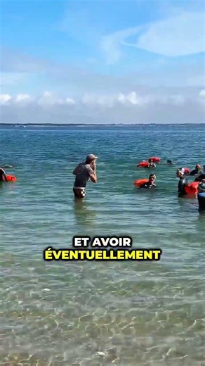 Je coache l'entrée de bras plus fluide en eau libre #crawl #swimming #freestyle #triathlon #natation