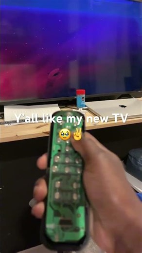 Y’all like my TV it takes a little time to #adapt to it 🥹✌️￼￼