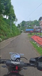 Yo Kun thaau hola?🤔🤔 #dharmagurung #motovlog #nepal #foryou #travel #nature #triumph
