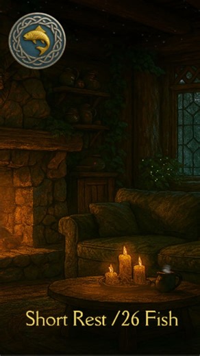 Short Rest at Brin's House | Original Bard Ambience from Our D&D Game #bardmusic #relaxingmusic