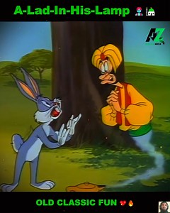 2.1K views · 94 reactions | A-Lad-In-His-Lamp 吏‍♂️ | Bugs Bunny’s Magical Genie Adventure! 03 #ALadInHisLamp #BugsBunny #LooneyTunes #ClassicCartoon #MagicLamp #GenieFun #RetroToons #AnimatedAdventure #GoldenAgeAnimation #CartoonMagic | Classic Cartoon | Facebook