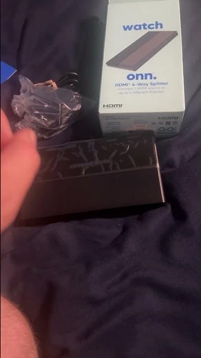 onn HDMI 4 way splitter