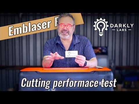 Emblaser Pro: Setup Complete with Extractor + First Cut!
