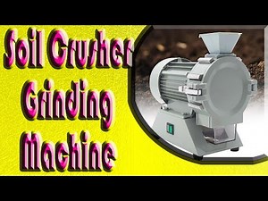 Lab Soil Crusher Grinding Machine
