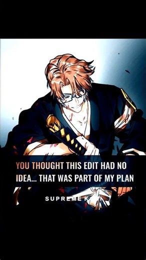 You Fell for It… It Was All Part of My Plan 😭 | Aizen Edit #bleach #aizen #shorts #mangaedit
