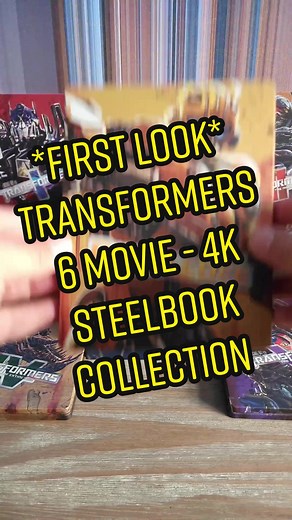 Transformers 6 Movie 4K Steelbook Collection Unboxing | FIRST LOOK