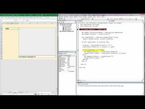 162. Excel-VBA: Bilddateien dynamisch in eine Excel-Tabelle laden