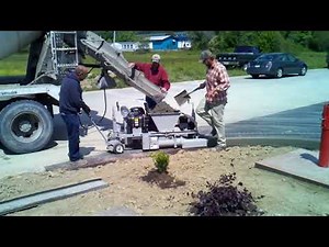 Power Curber 150 Extruded Curb Machine