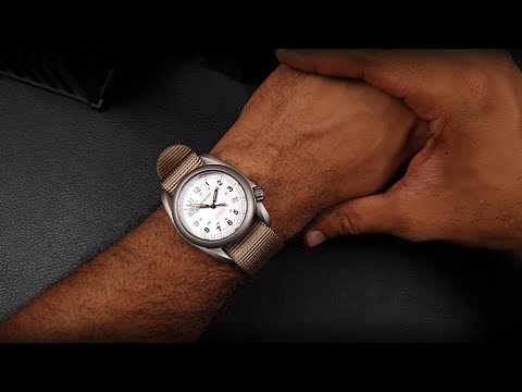 Boderrys new Titanium Field watch Full Review The Watcher