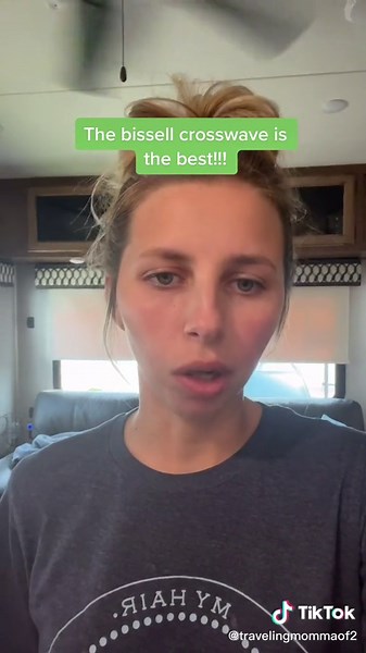 Bissell Crosswave Floor Cleaning Demonstration